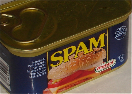 El inocente culpable de la palabra SPAM